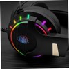 TEHAUX RGB Wired Gaming Headset with Microphone USB Single Plug
