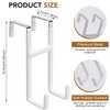 2 Pack Over Door Hook Hanger with Dual Hook Heavy