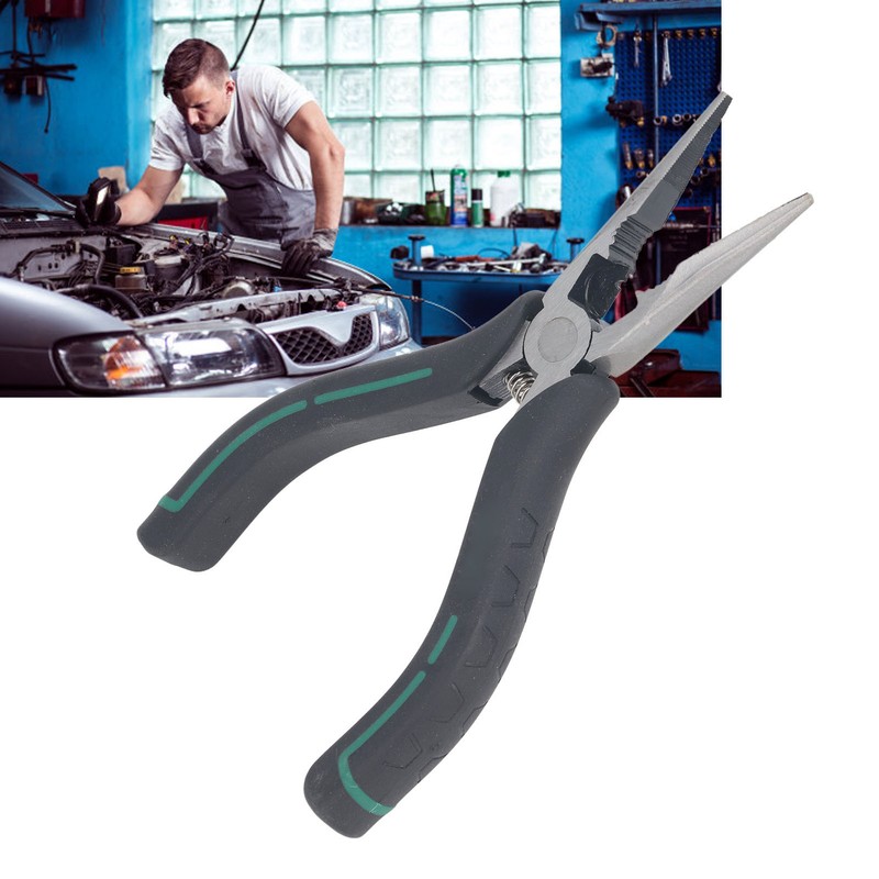 Needle Nose Pliers 6 Inch CR V Steel Sharply Cutting
