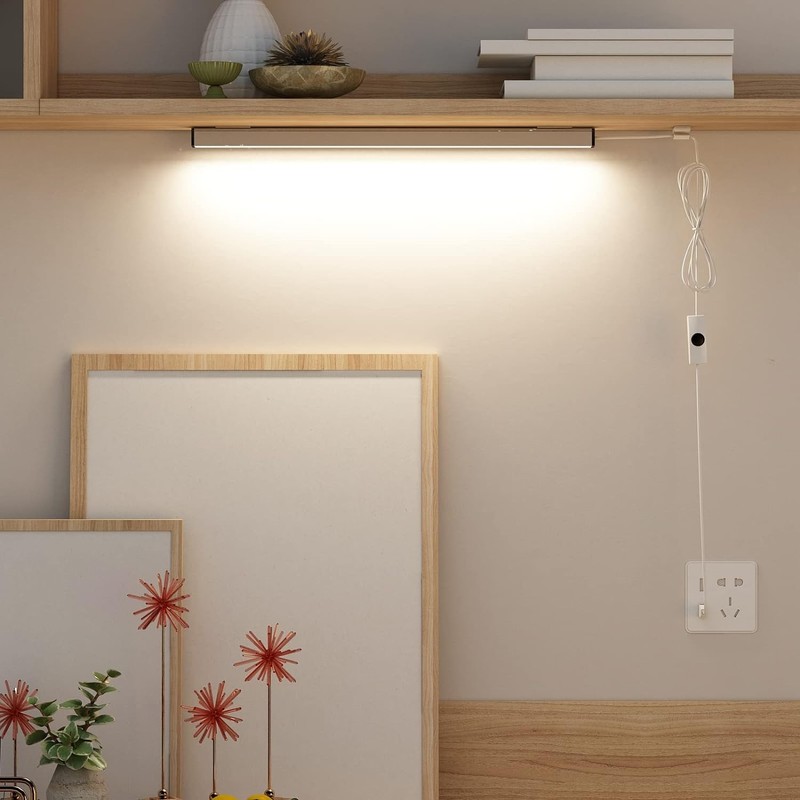 ASOKO Under Cabinet Led Lighting, 12 Inch Light Strip Bar,Daylight