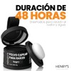 Henrys Polvo para Retocar Raíces Negro, Rellena Zonas Escasas, Define