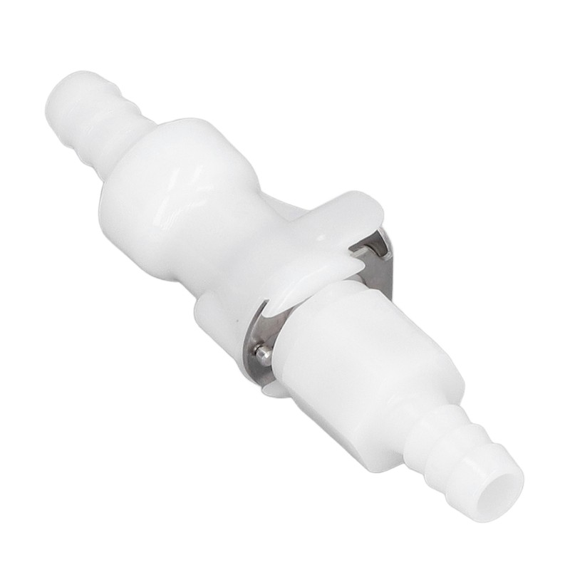 Plastic Hose Quick Connector 5/16 Tube with Shut Off Food