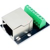 PENGLIN 2pcs RJ45 Ethernet Breakout Board Single Socket Adapter, 2.54