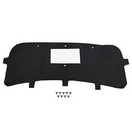 Hood Engine Insulation Pad Compatible with Honda Civic 2016 2017 2018 2019 2020 2021 10th Gen Car Heat Sound Deadening Insulation Cotton Mat Hood Liner Fireproof Rug with Nine Screws