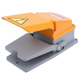 Interruptor de Pedal LT4, Controlador de Potencia del Pedal de Avance con Carcasa de Aluminio, Diseño de Carcasa Antideslizante, Sensible a Grandes Corrientes, Estructura de Memoria Mecánica