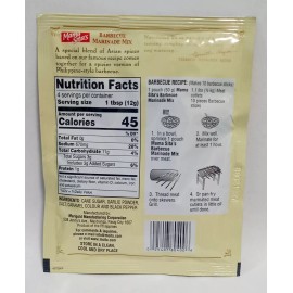 Mama Sita's Barbecue Marinade Mix (6 Packs x 50g) Philippine-style Flavor