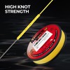 KastKing Hammer Alpha 9 Braided Fishing Line, Yellow, 65LB, 150Yds,