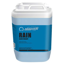 Nanoskin RAIN Glass Sealant 5 Gallons - Durable, Invisible Coating for Windshields and Multi-Surface Protection Repels Rain, Sleet, Snow, & Improves Visibility For Automotive, Home, Office & More