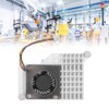 for Pi 5 Cooler Replacement Aluminium Alloy Temperature Controlled PWM