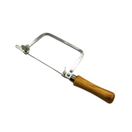 Perfeclan Jewelers Saw Frame U Shaped Saw Frame Universal Manual Cutting Tool Coping Saw for Wood Metal Woodworking DIY Crafts Carving