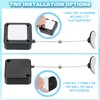 PATIKIL 5 ft Retractable Remote Control Tether, Security Cable Lanyard