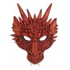 Bristol Novelty BM552 Dragon Mask Red, Men, Women, One Size