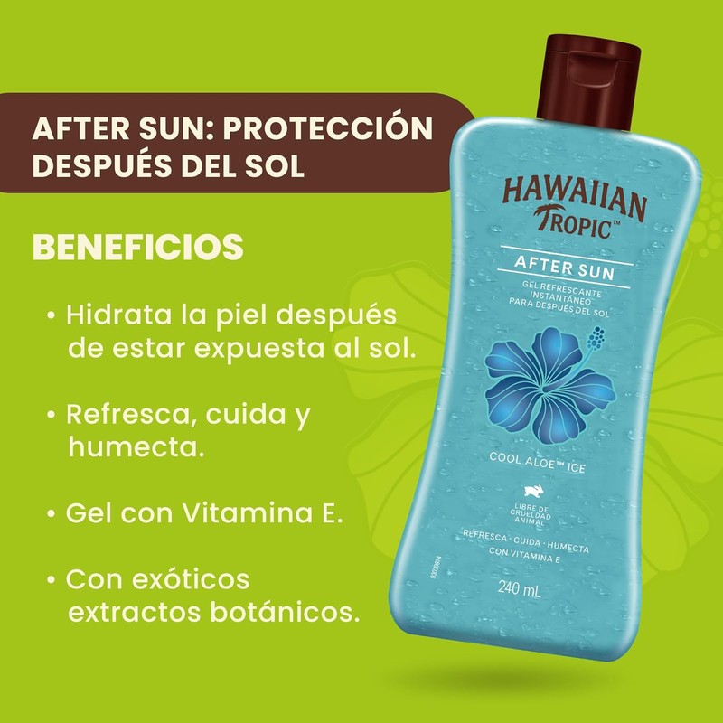 Gel Humectante Hawaiian Tropic Después del Sol 50 ml –
