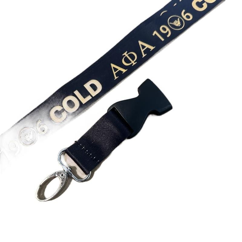 Alpha Phi Alpha lanyard.