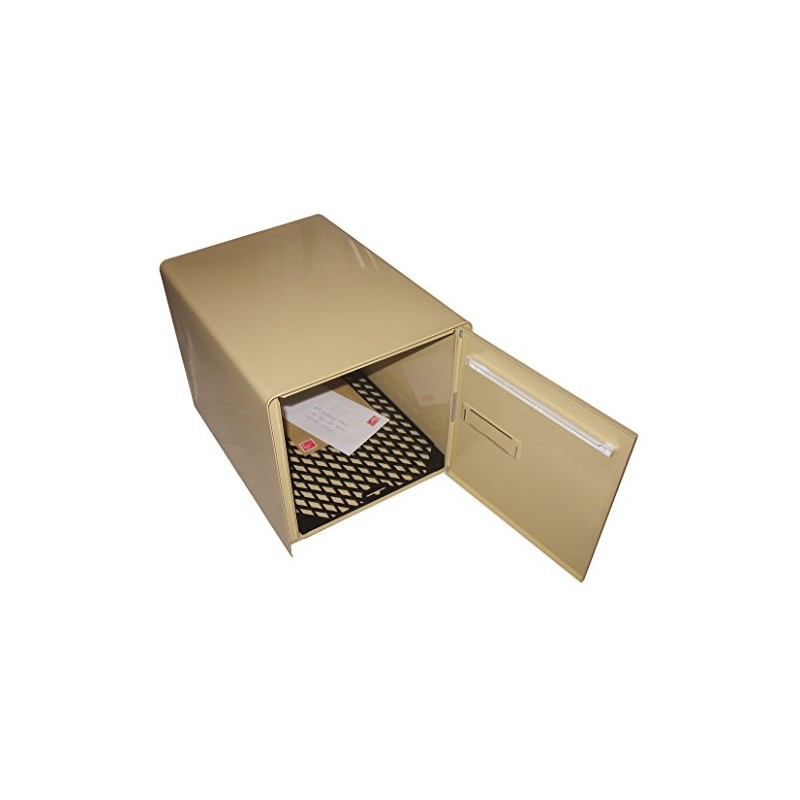 Drymail B06W5H84RG Grey Freestanding Modern Mailbox Moisture Control Mat