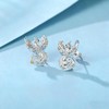 Phoenix Earrings Sterling Silver Rising Phoenixes Stud Jewelry Birthday Daily