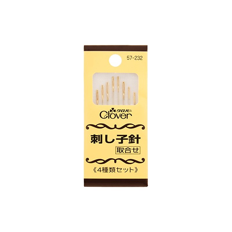 Clover 刺し子針 8本入り 57-232
