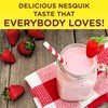 Nesquik Strawberry Flavor Powder Drink Mix Canister 18.7 oz