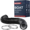 NautiPro Boat Blower Hose 3 Inch – Marine Exhaust Ventilation