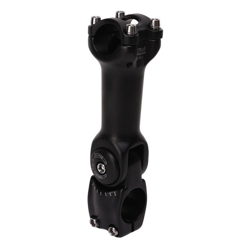Bicycle Stem Adjustable 60 Riser 130mm 25.4mm Handlebar Stem for