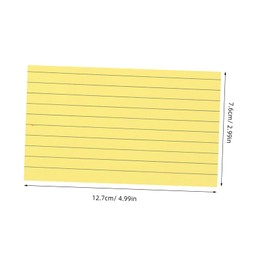 Operitacx 300pcs Index Cards Ruled Lines Multicolored Notecards for Organization for Studying Office Games