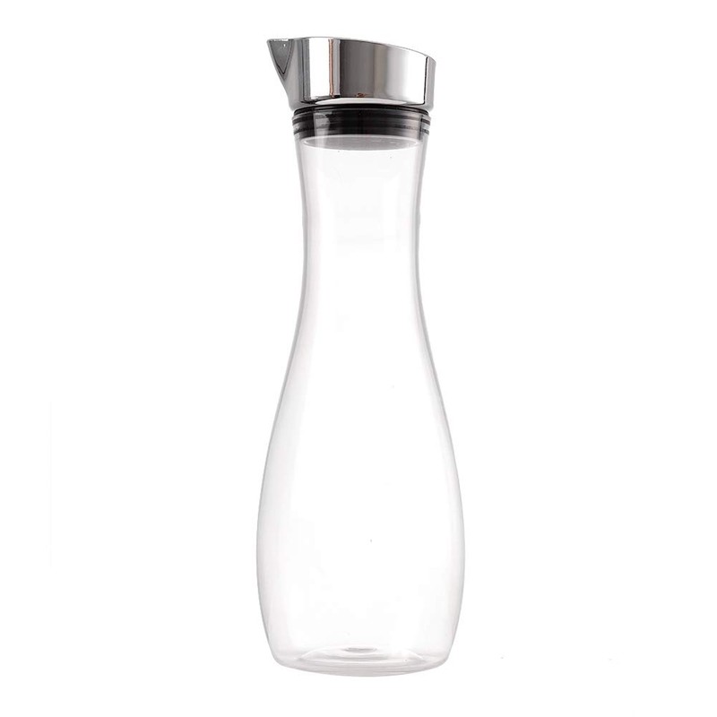 Juice Bottles, Transparent Water Bottle, 1.2 L Acrylic Transparent Bottle,