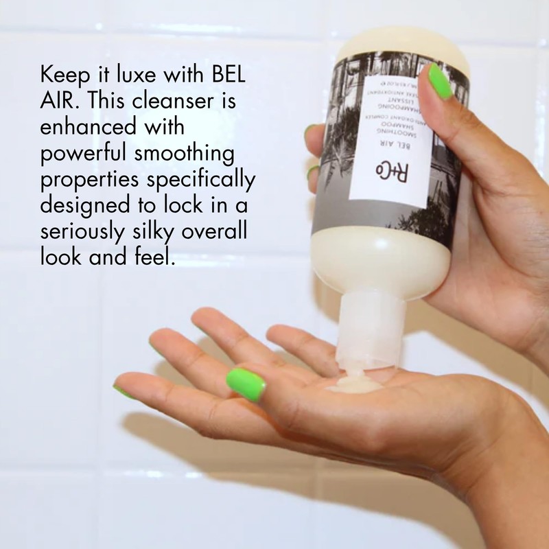 R+Co Bel Air Smoothing Shampoo – Anti-Oxidant Complex for Smooth,