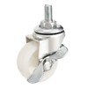 sourcing map Set of 4 Swivel Castors 1.5 Inch Nylon