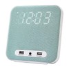 HANNLOMAX HX-145CR Alarm Clock Radio, PLL FM Radio, Digital Clock
