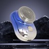 Electric Mini Beard Trimmer for Men USB Rechargeable Waterproof Portable