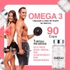 Omega 3 De Salmón 90 Cápsulas Aceite De Salmon Peptofrance