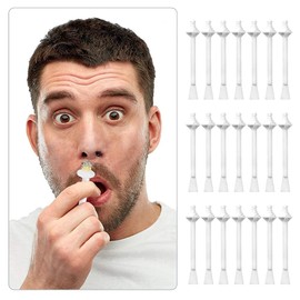 Fonyiunce Pack of 100 Nose Wax Sticks, Nose Hair Wax Applicators, Nose Wax Sticks, Wax Sticks Applicators, for Nostril Cleaning and Nose Hair Removal, Available for Men and Women