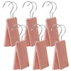 12 Pcs Cedar Blocks with 12 Hook Hanger Red Cedar