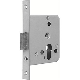 BKS Deadbolt Cylinder Lock Bolt 55 mm Strike Plate 20 mm käntig Steel B 1308 0197