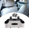 F Fityle Hanging Car Headrest Organizer with Tissue Box and