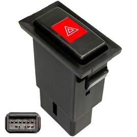 MecXora Hazard Emergency Switch Button - Compatible with Toyota 4Runner & Pickup (1989-1995) & Tacoma (1995-2004) - Replaces 84332-89110, 84332-04020, 84332-04030, 84332-16050