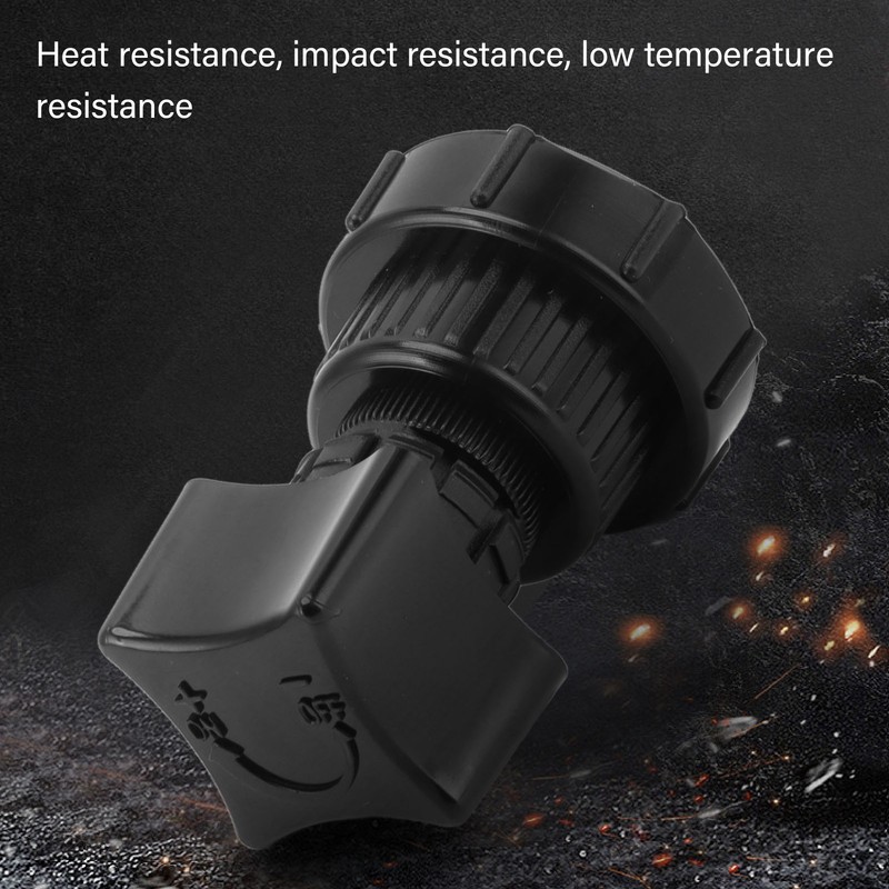 Plastic Air Compressor Regulator Valve Knob Replacement with Female Thread