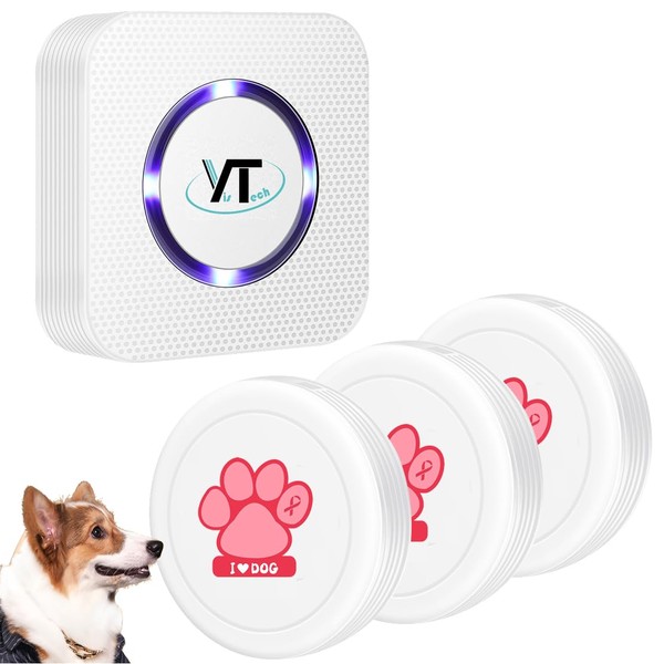 YisTech Dog Bell for Door Potty Training Wireless Dog Door