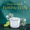 Glade 3-Wick Scented Candle Jar, Bergamot & Eucalyptus, Air Freshener