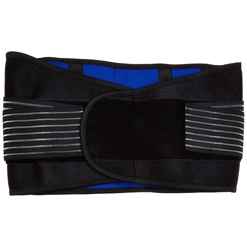 New Deluxe Neoprene Double Pull Lumbar Lower Back Support Brace