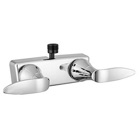 Dura Faucet DF-SA100LH-CP RV Shower Faucet Valve Diverter with Winged Levers (Chrome)