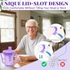 Ehucon dysphagia regulating drinking cup for elderly with difficulty swallowing,with
