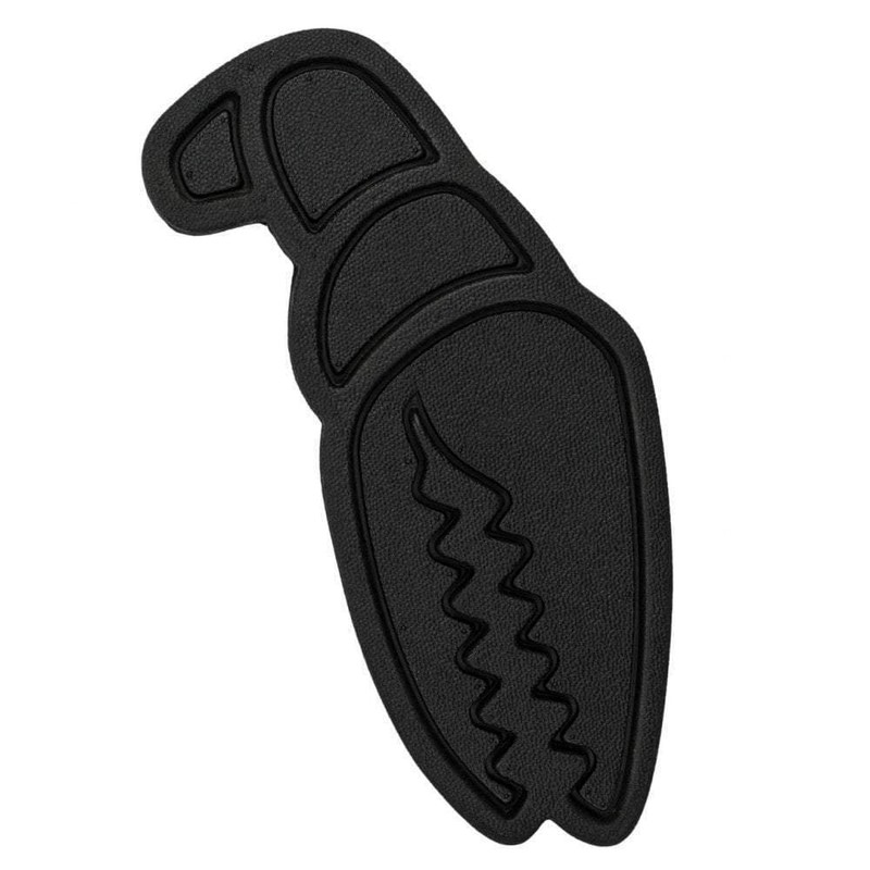 CLUB GRAB MEGA CLAWS Deck Pad Snowboard Mega Claws-BLACK-RED