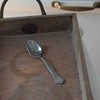 Takakuwa Metal Classical Tea Spoon, Antique Size: Approx. W13.5 900541