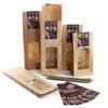Logbuch-Verlag 10 Cookie Bags with Window & Foil Insert +