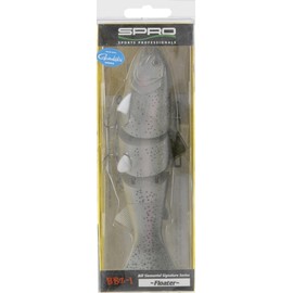 Spro SB80 BBZ1 Floating Swim Bait-Pack of 1, Flat Rainbow