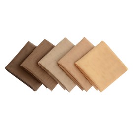 1 Yard Swiss Lace for Wig Making Wig Caps Lace Net Material for Lace Closure Wigs Accessories (Light Brown)