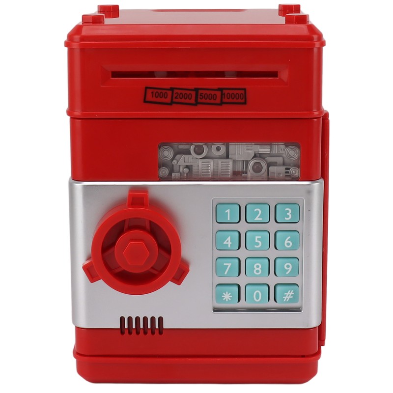 2 Modes ATM Piggy Bank Digital Electronic Paper Money Coins