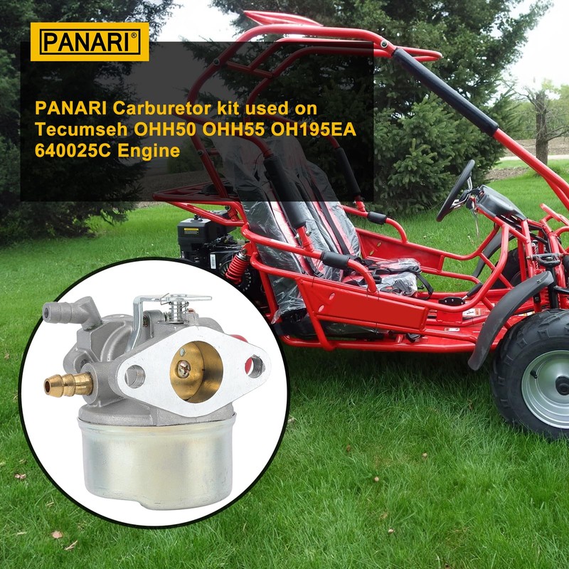 Panari OHH60 OHH55 Carburetor Kit for Tecumesh 6.5HP 5.5HP 5HP
