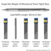 2mm Metal Mechanical Pencils with 8 2B Lead Refills &